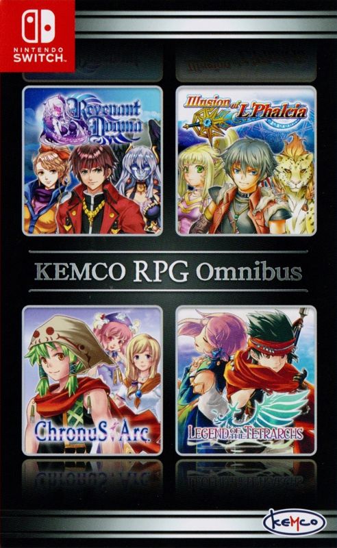 Kemco RPG Omnibus box art for Switch